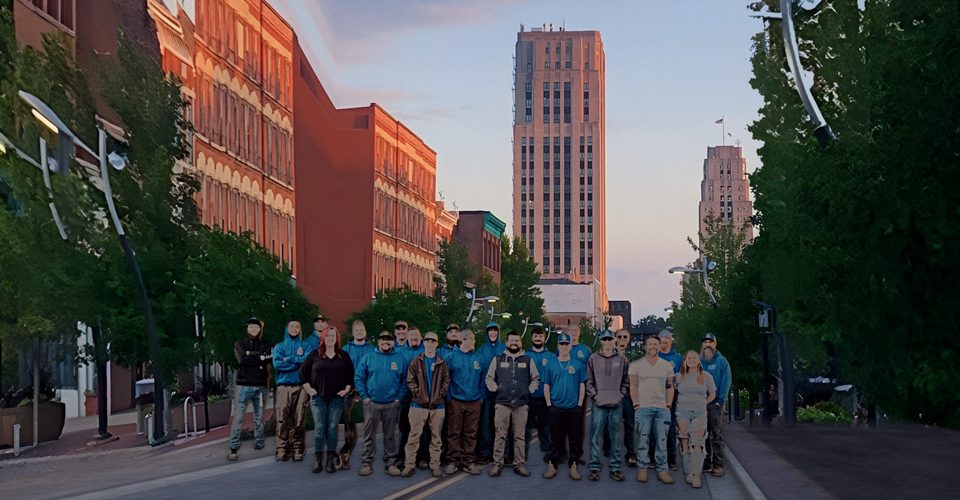 The TCTC team in downtown Battle Creek